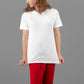 Women's Plain White Cotton T-Shirt