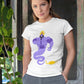 Jinni Coming From Chirag Women's Cotton T-Shirt
