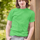 Men's Plain Kelly Green Cotton T-Shirt