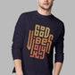 Good Vibes Only Men's Full Sleeve Cotton T-Shirt