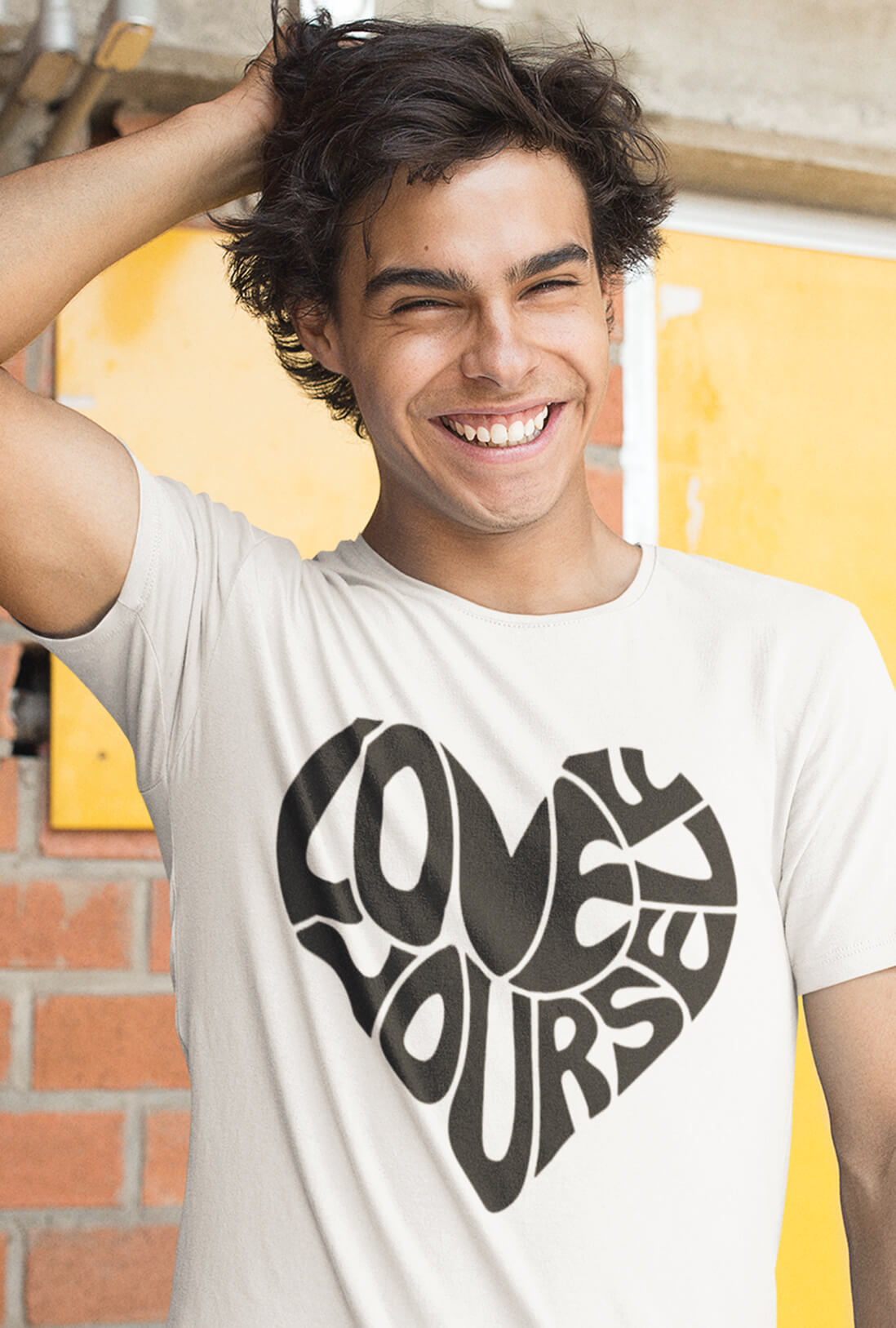 Love Yourself Men's Cotton T-Shirt