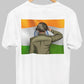 Indian Army Soldiers Men's Back Print T-Shirt
